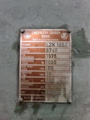 Пресс горячештамповочный SMERAL LZK 1000